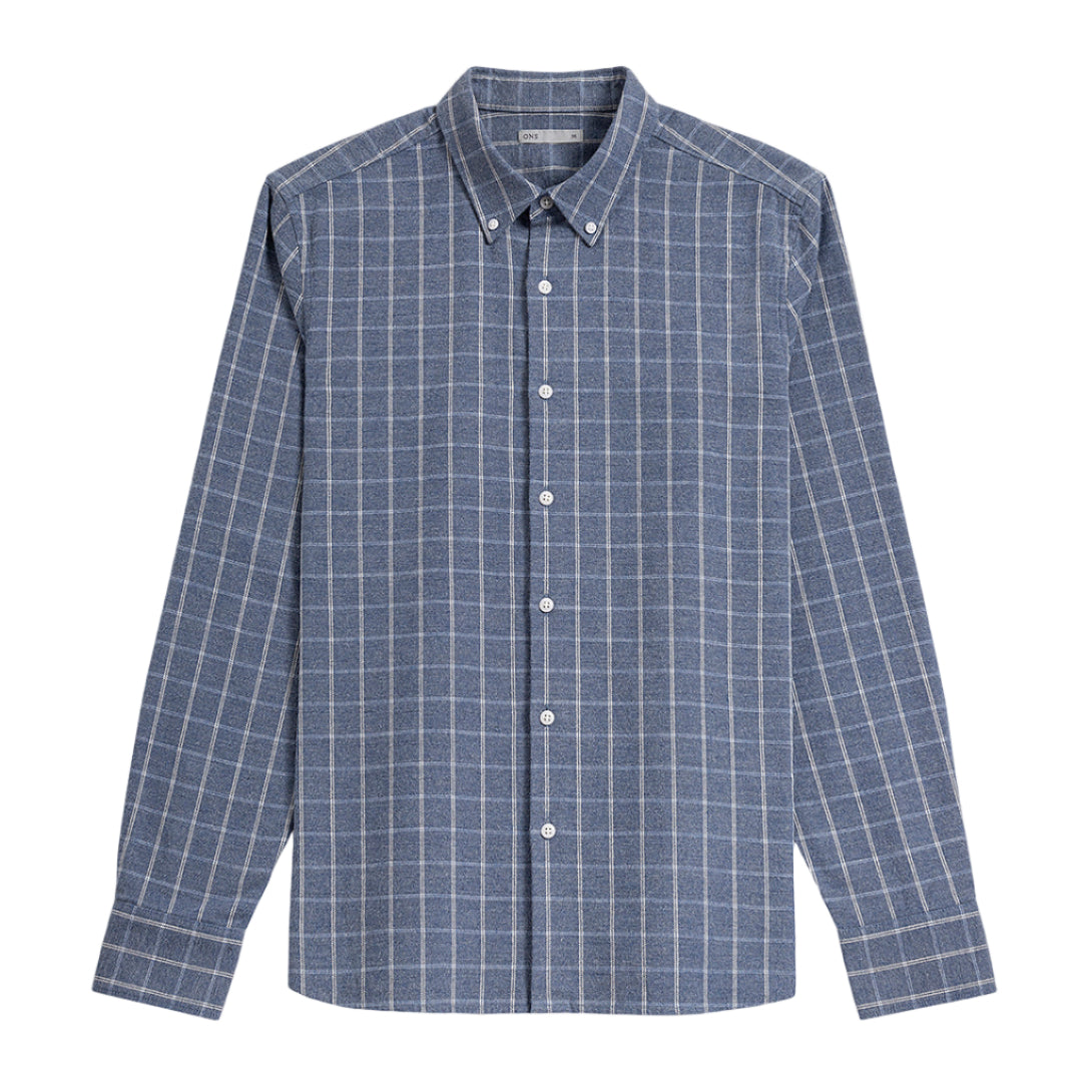 Fulton Heather Windowpane Shirt
