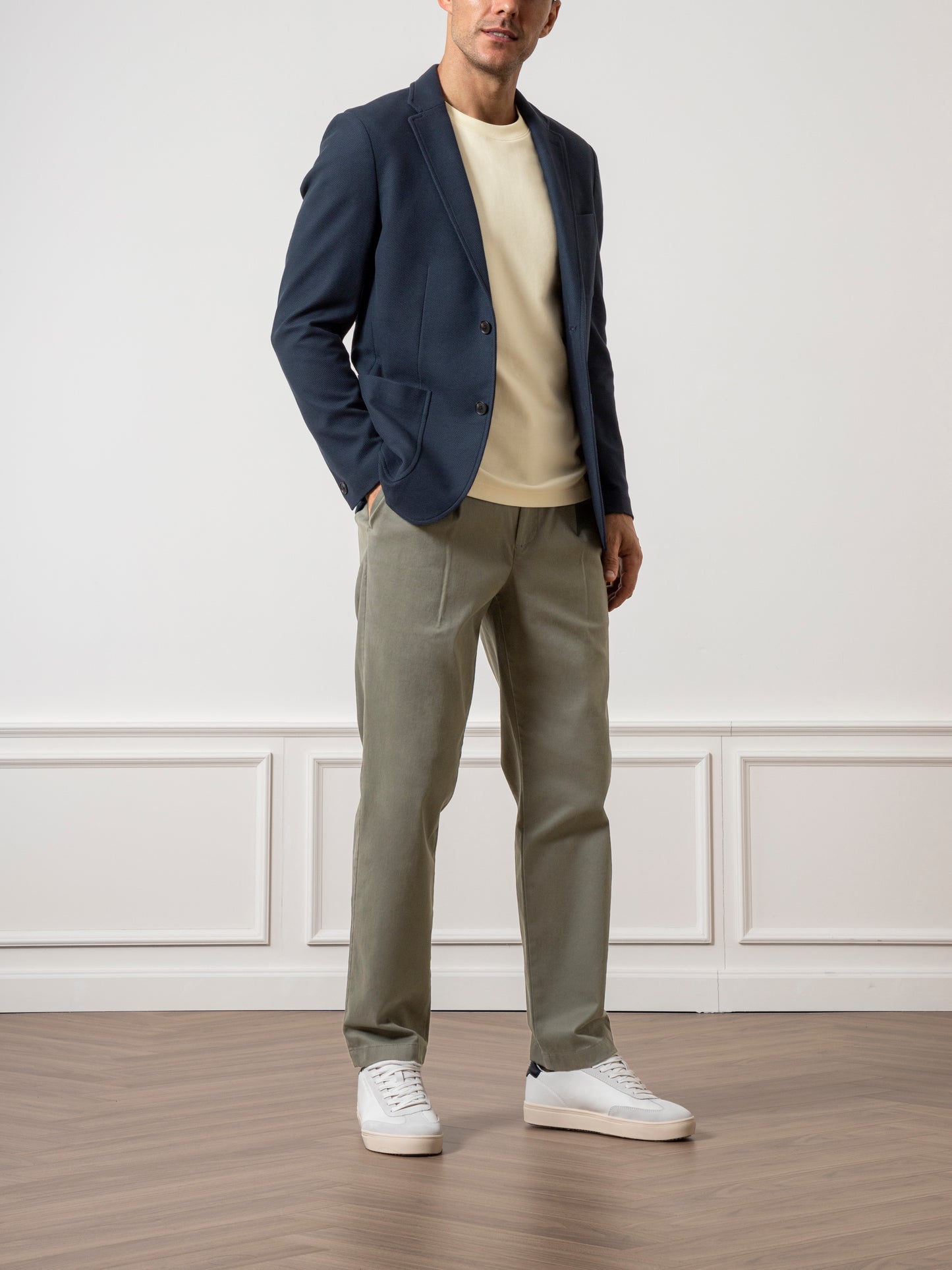 Perry Honeycomb Knit Blazer