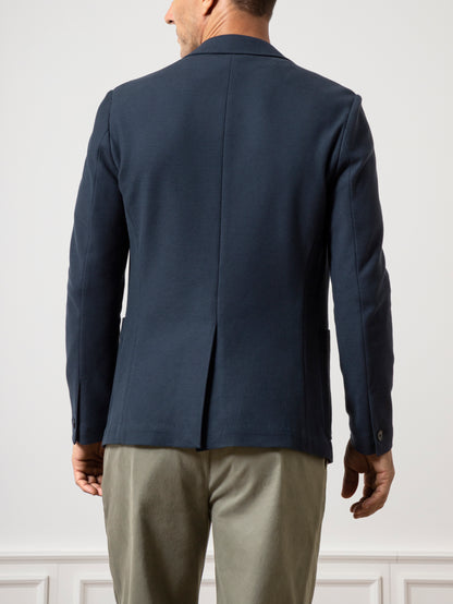 Perry Honeycomb Knit Blazer