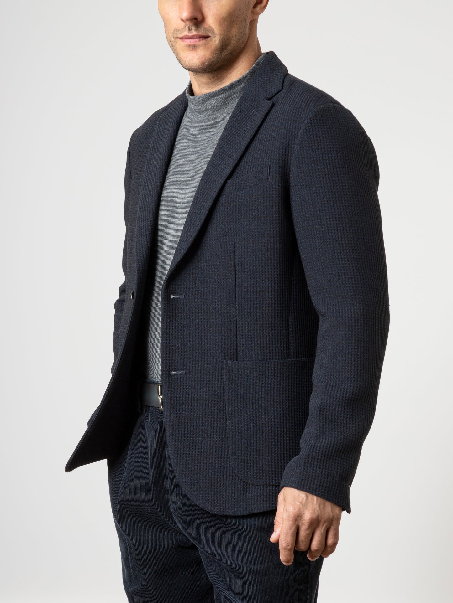 Perry Heather Waffle Blazer