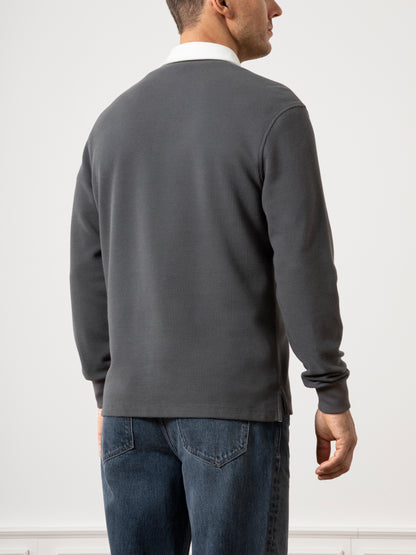 Lind Waffle Rugby Polo