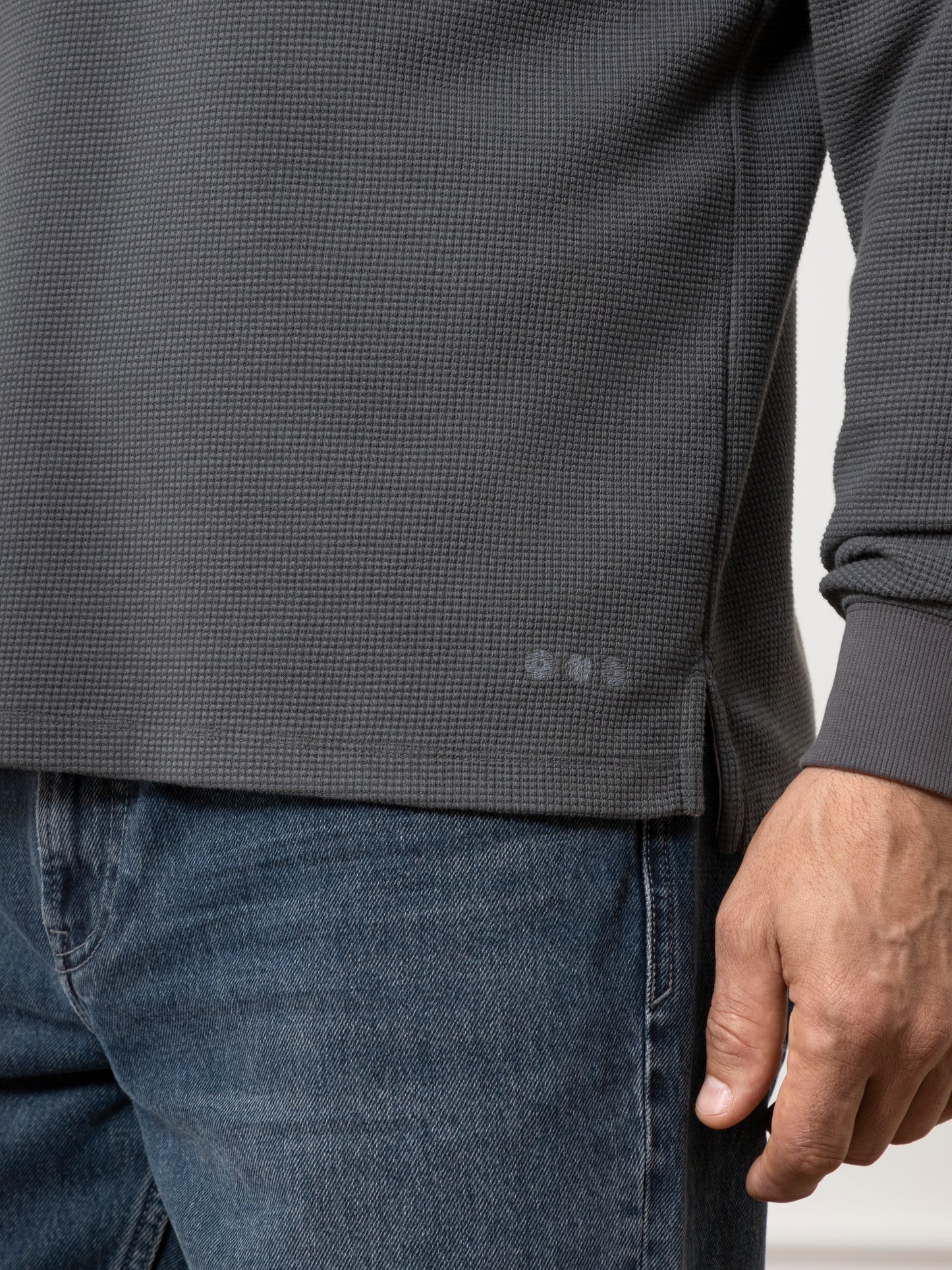 Lind Waffle Rugby Polo