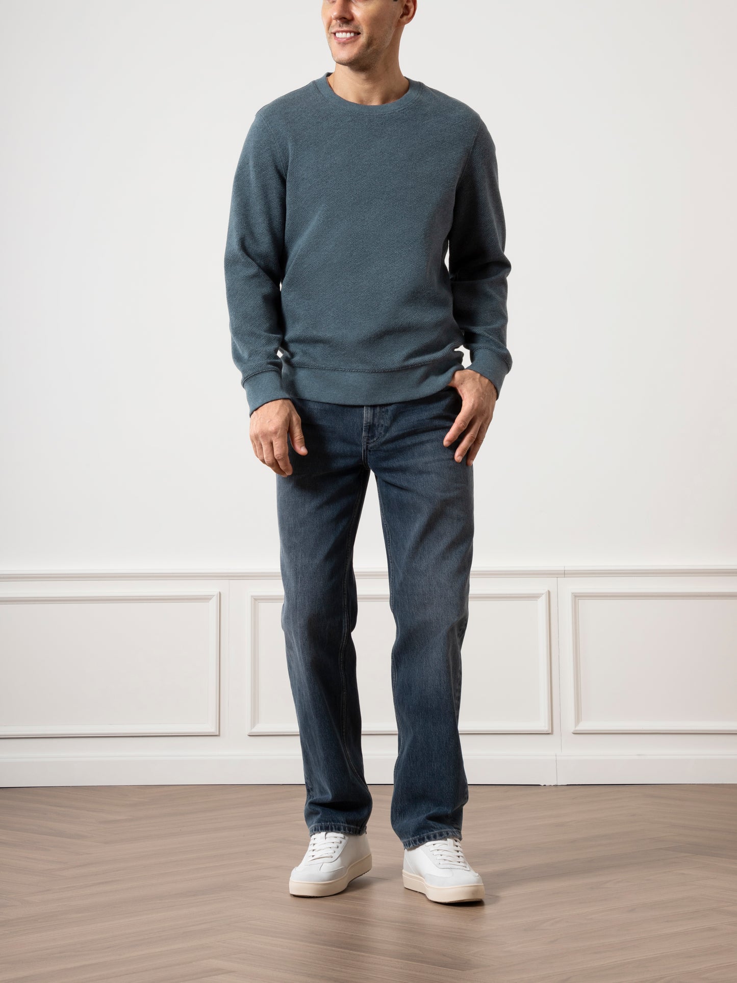 Deon Jacquard Sweatshirt