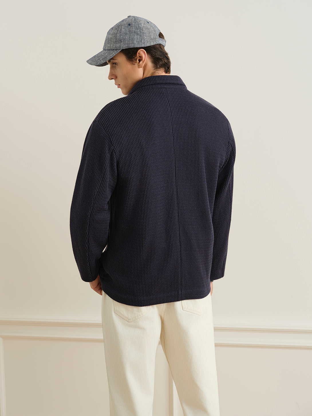 Murray Wavy Jacquard Blazer