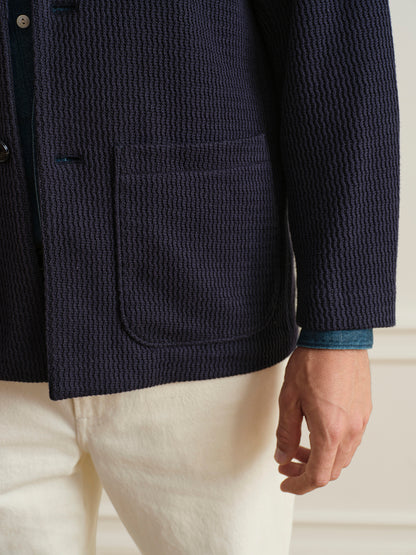Murray Wavy Jacquard Blazer