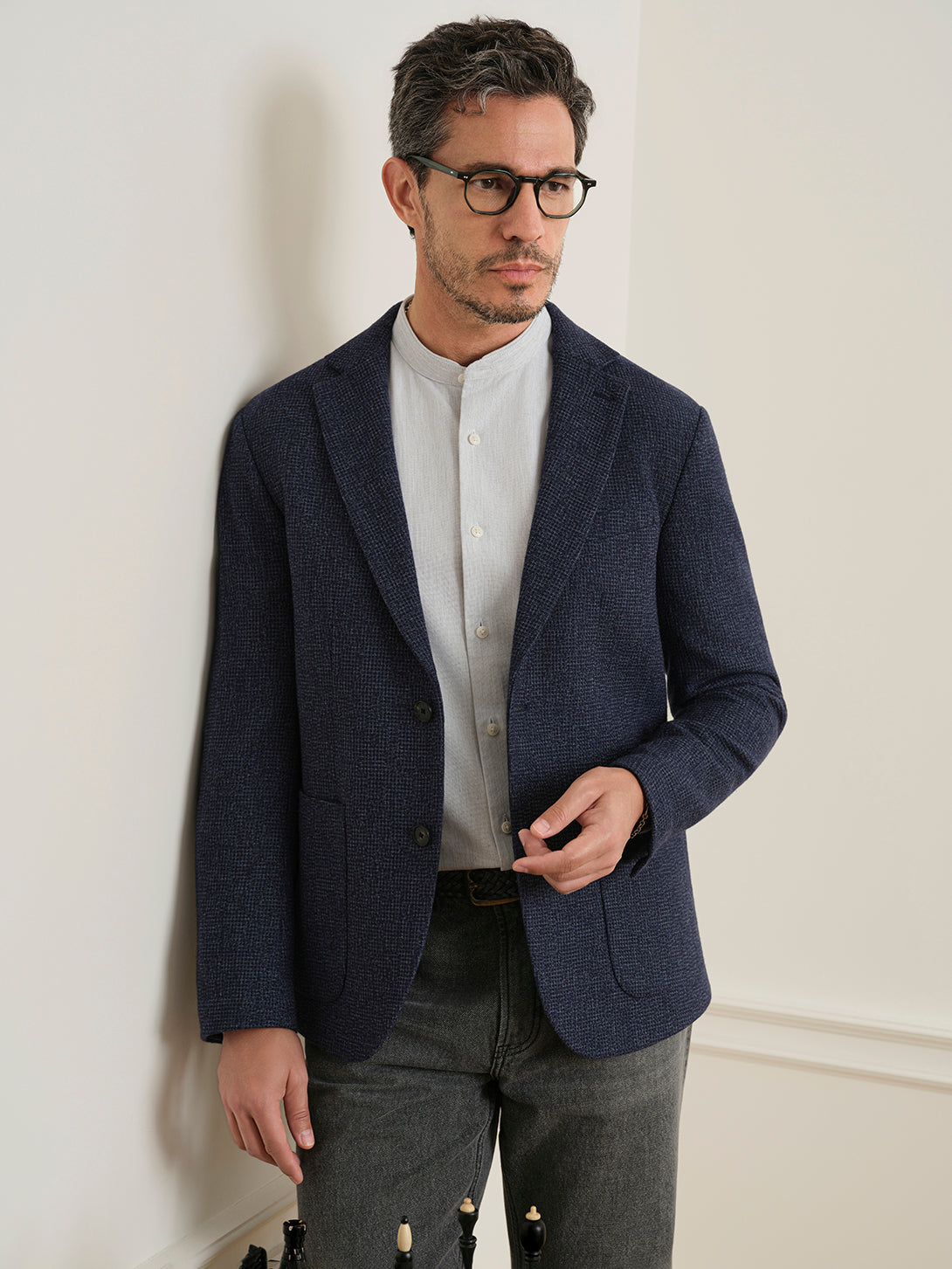 Perry Woolly Waffle Blazer