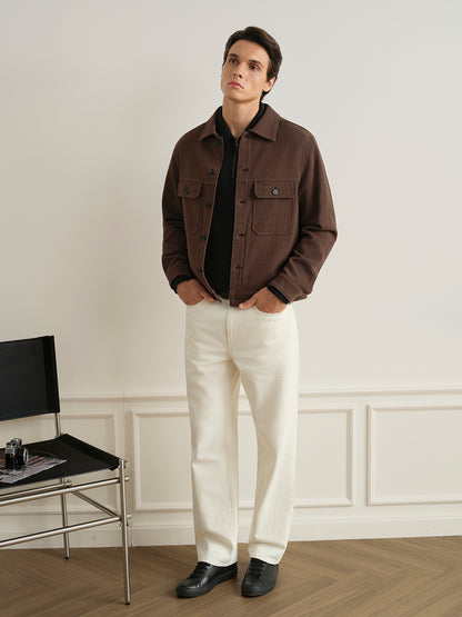 Elliot Textured Trucker Jacket