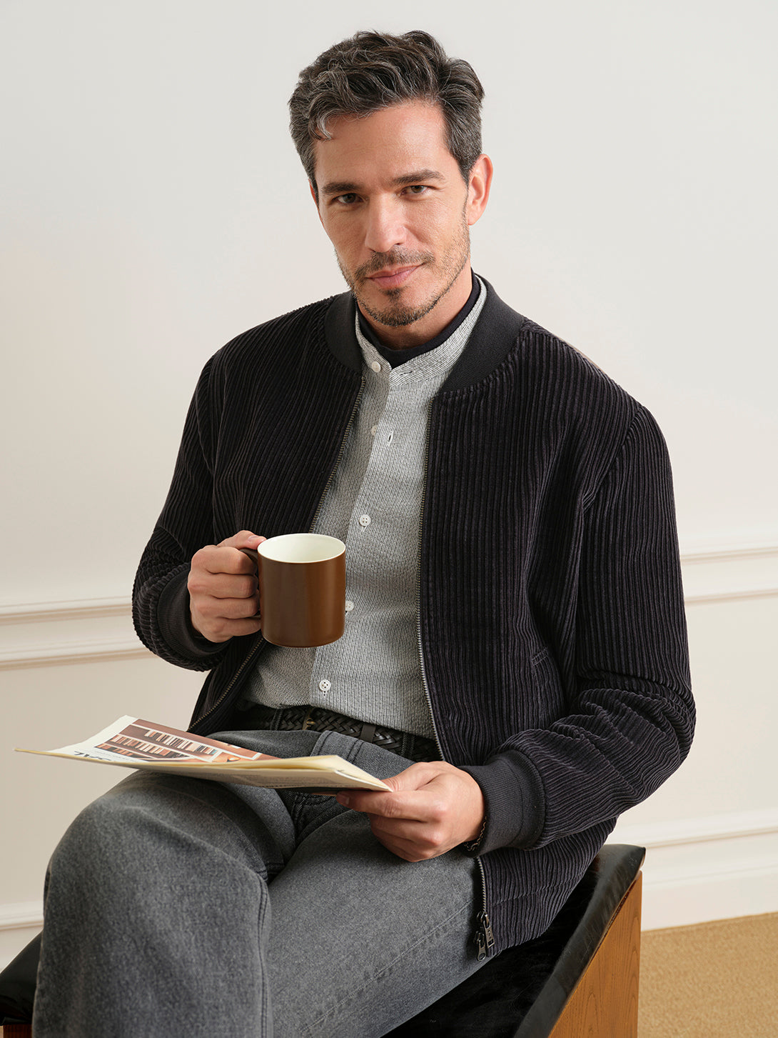 Dominic Dual-Wale Corduroy Jacket