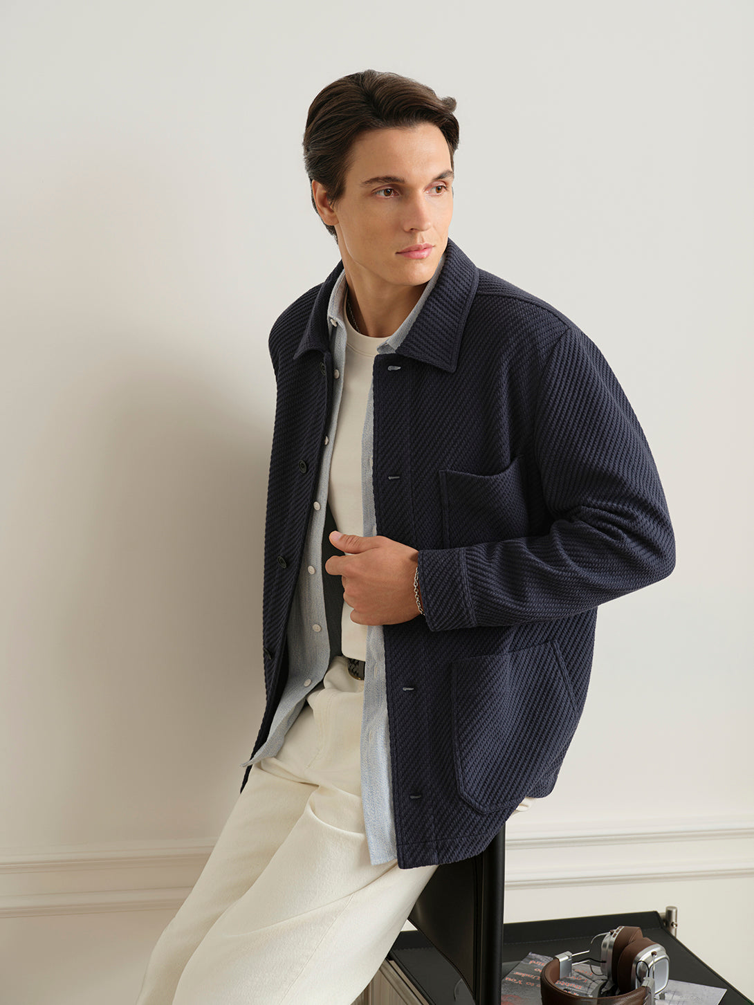 Remi Rattan Texture Jacket