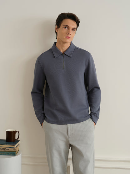 Lind Zip-up Polo