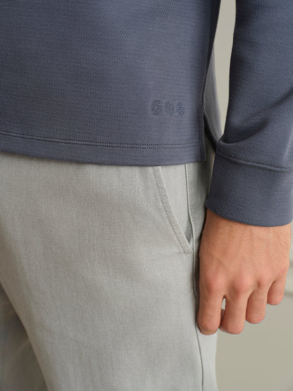 Lind Zip-up Polo