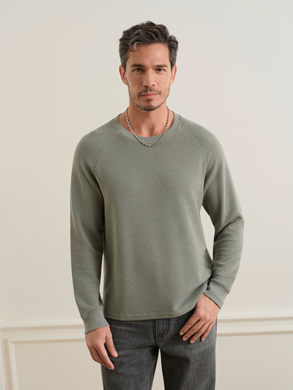 Deon Zigzag Knit L/S Tee