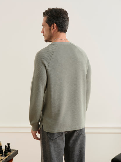Deon Zigzag Knit L/S Tee