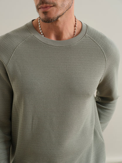 Deon Zigzag Knit L/S Tee