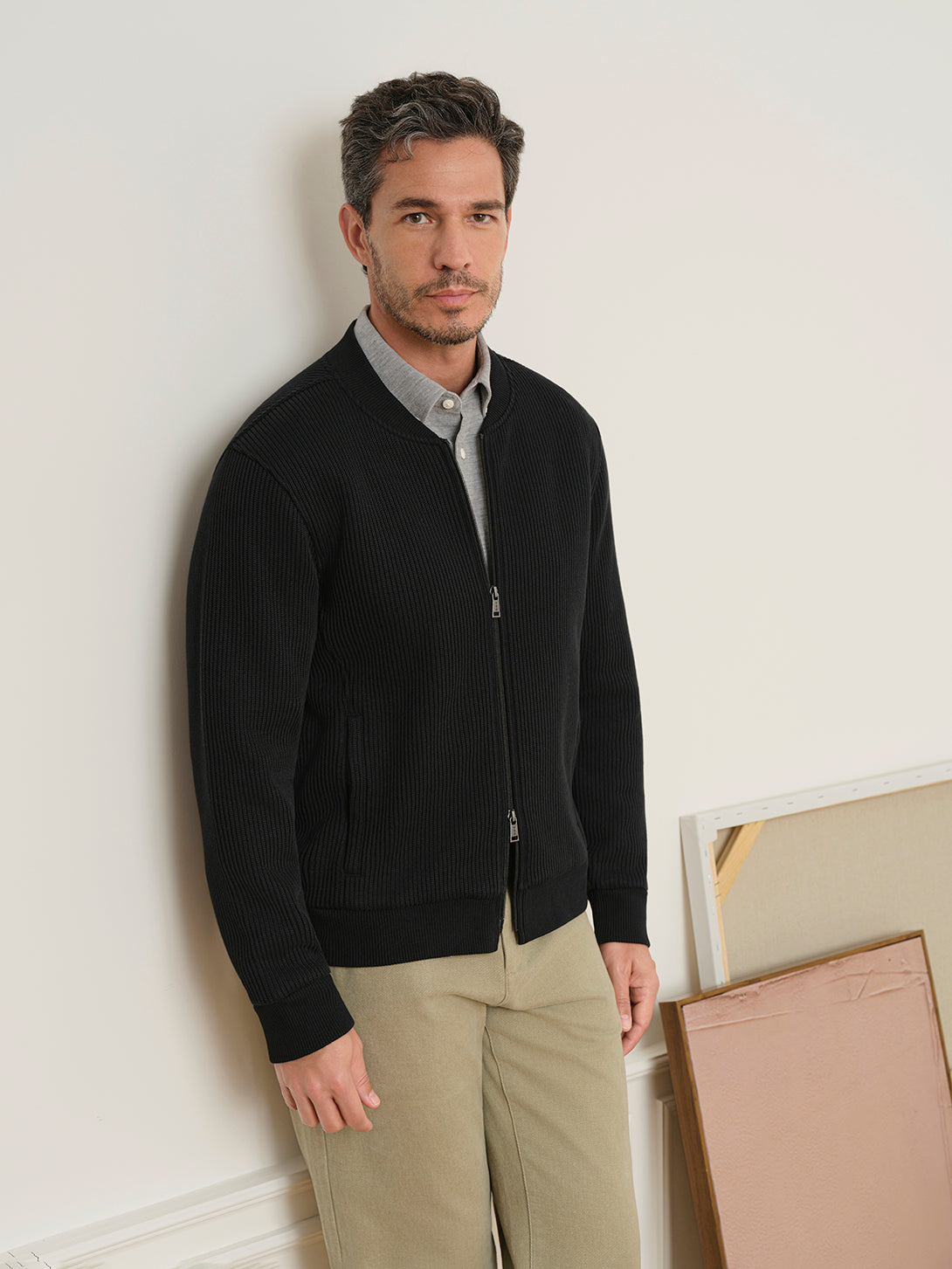Dominic Chunky Knit Cardigan