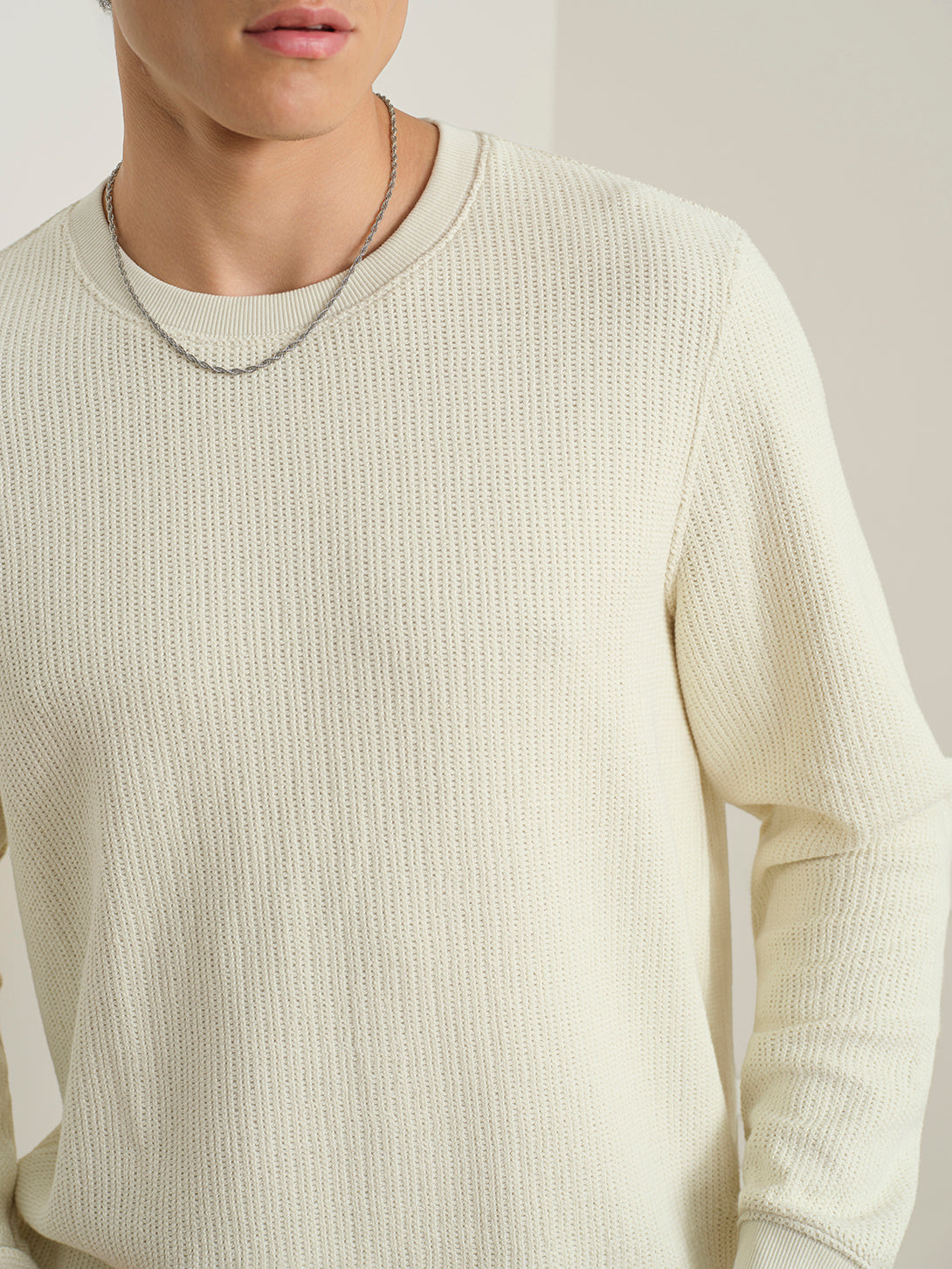 Deon Crochet Sweatshirt