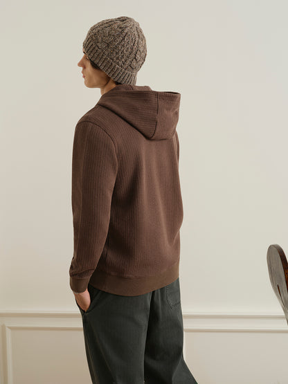 Deon Crochet Hoodie Sweatshirt