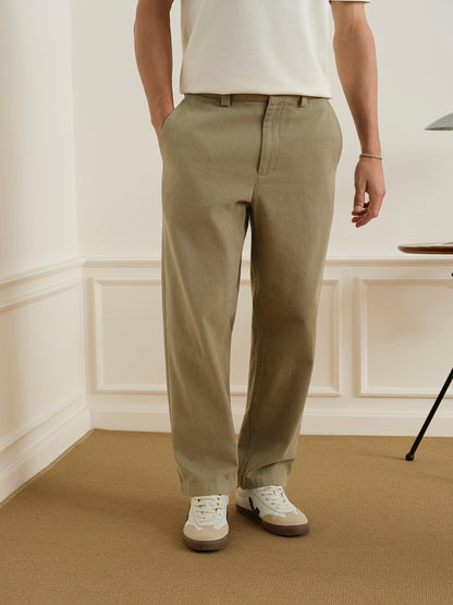 Wythe Brushed Cotton Trousers