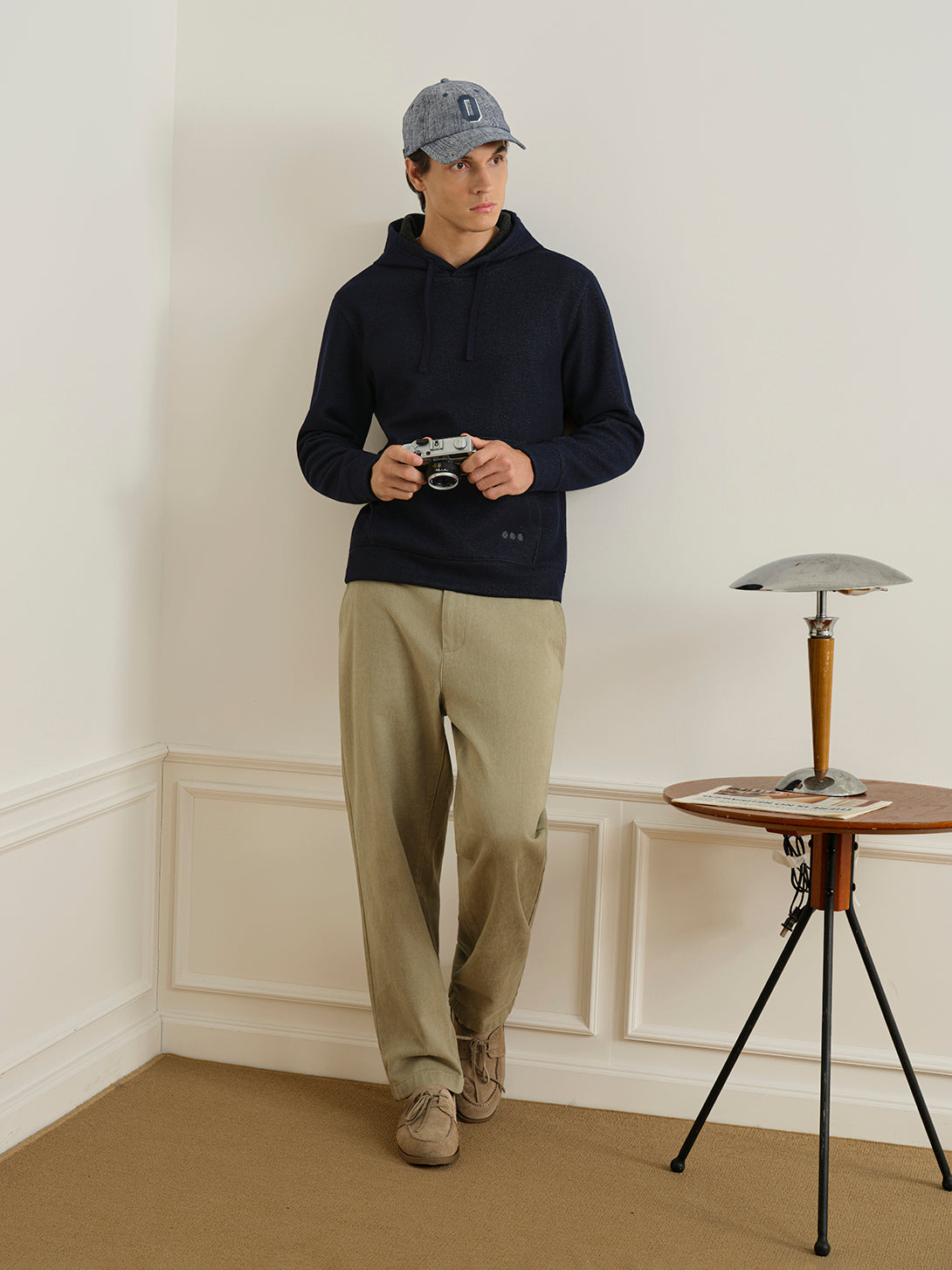 Wythe Brushed Cotton Trousers