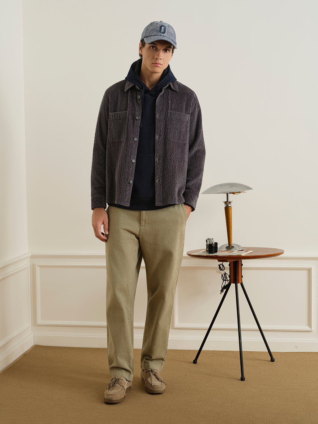 Wythe Brushed Cotton Trousers