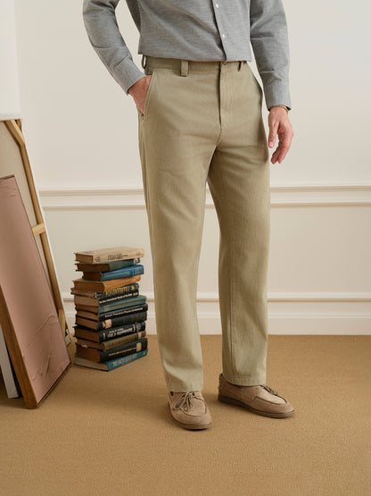 Wythe Brushed Cotton Trousers