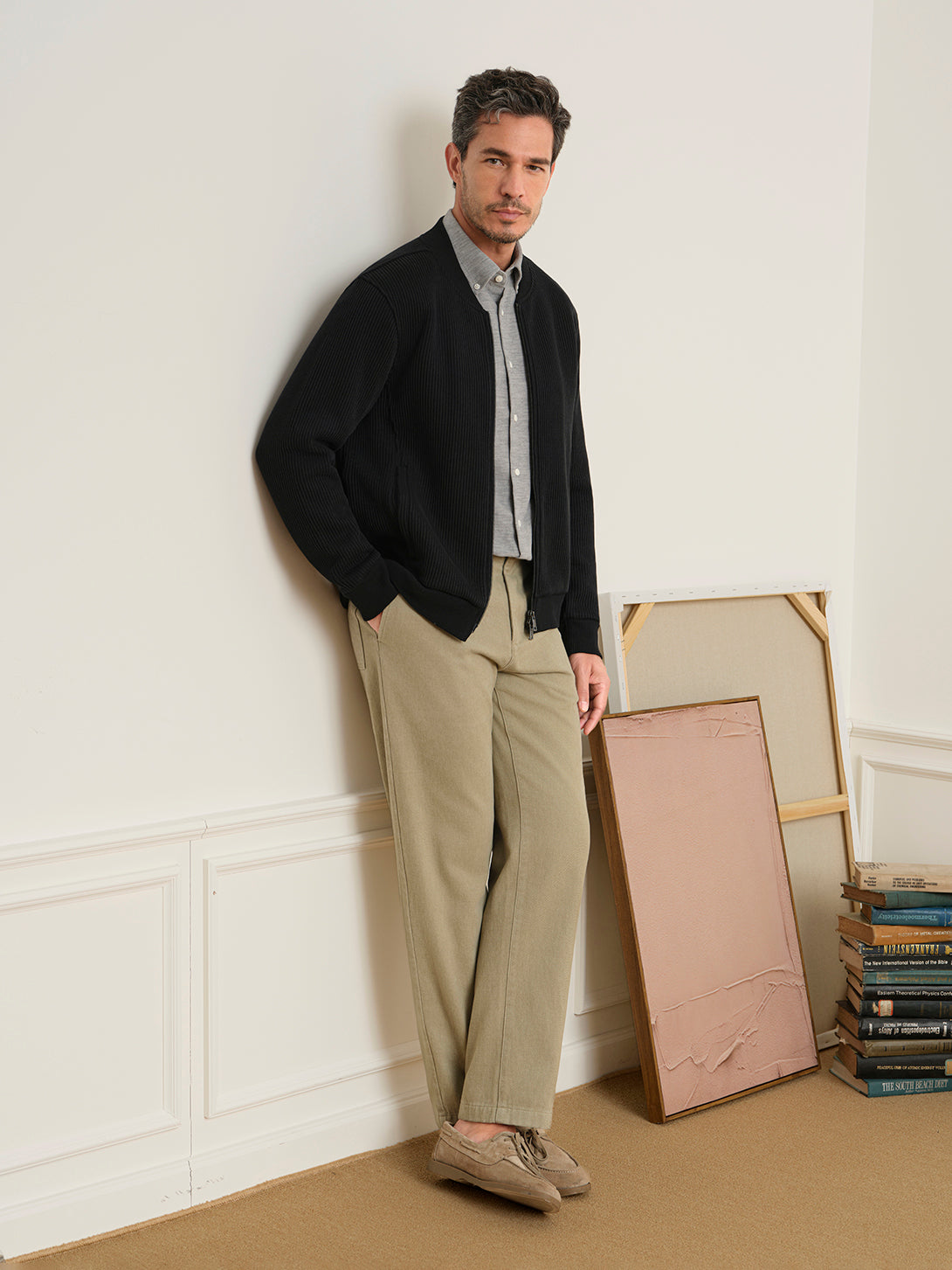 Wythe Brushed Cotton Trousers