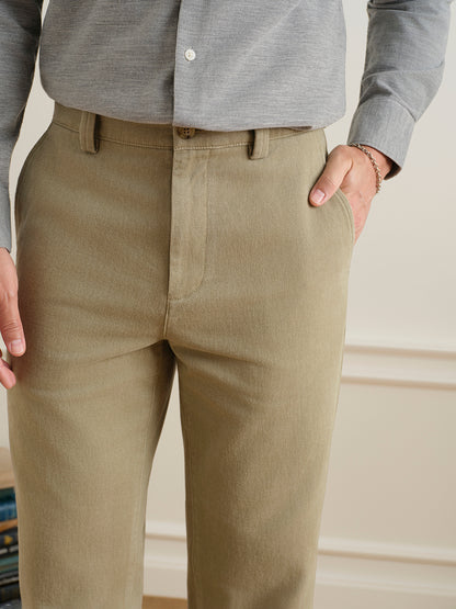 Wythe Brushed Cotton Trousers