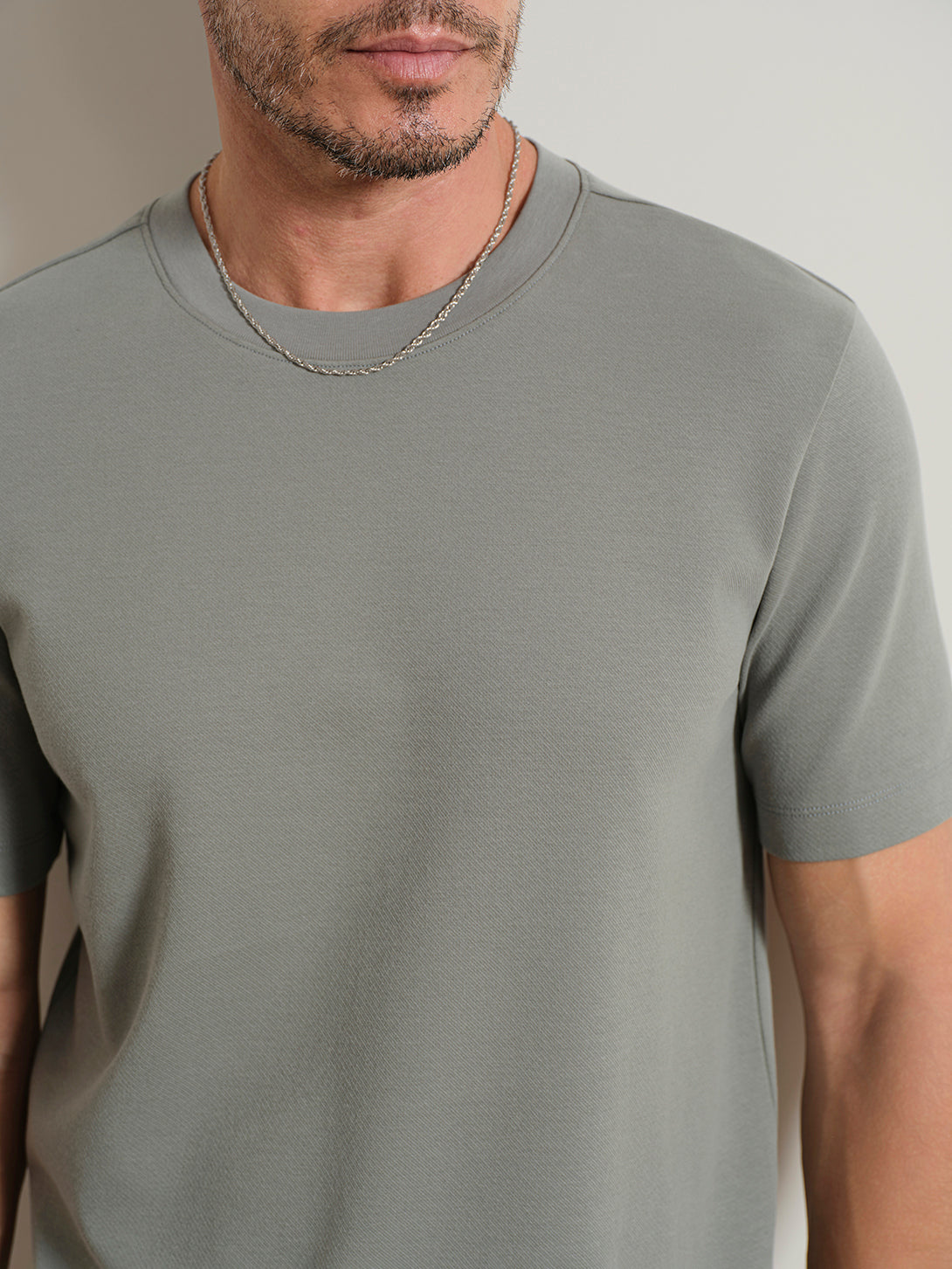 Alphabet Crew Neck Tee