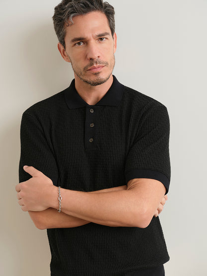 Lind Tuck Stitch Polo