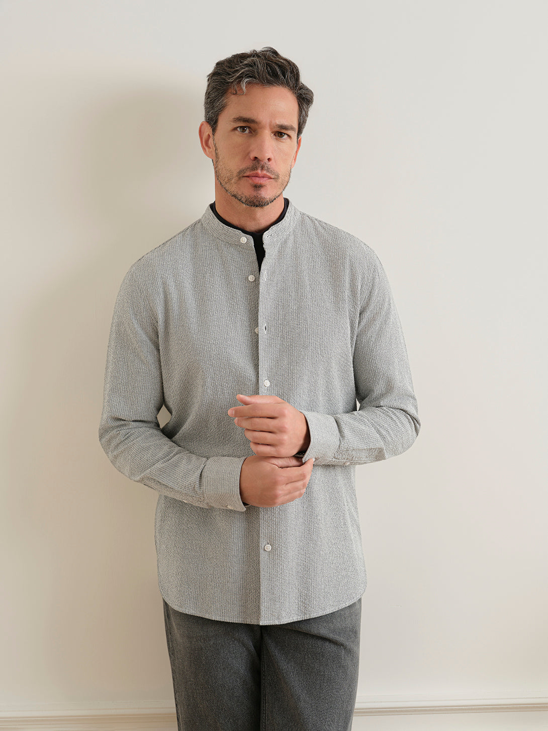 Aleks Seersucker Shirt
