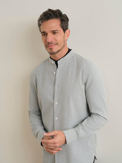 Aleks Seersucker Shirt