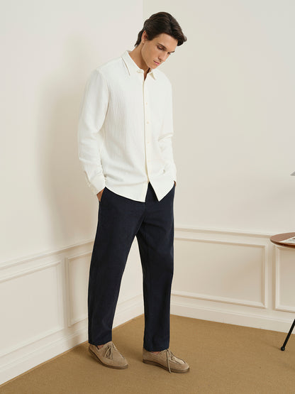 Varick Jacquard Texture Overshirt
