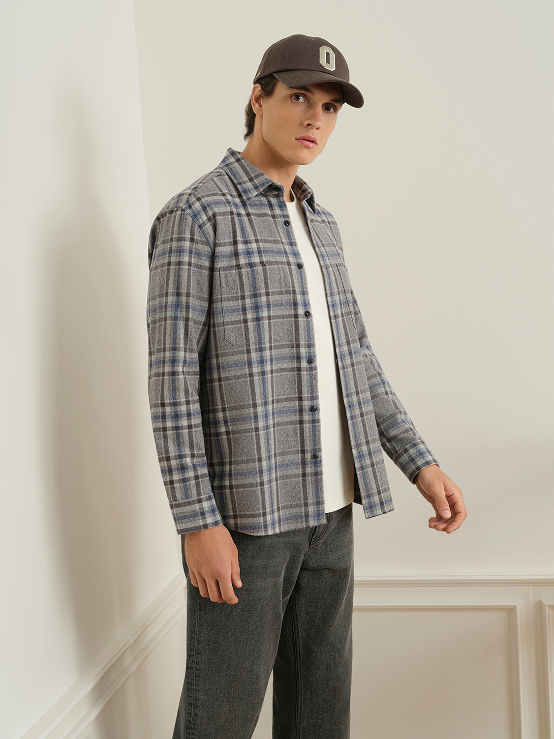 Varick Plaid Flannel Overshirt