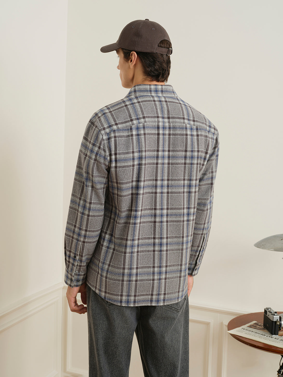 Varick Plaid Flannel Overshirt