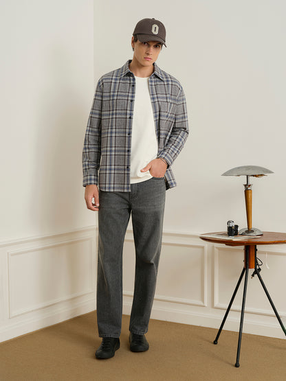 Varick Plaid Flannel Overshirt