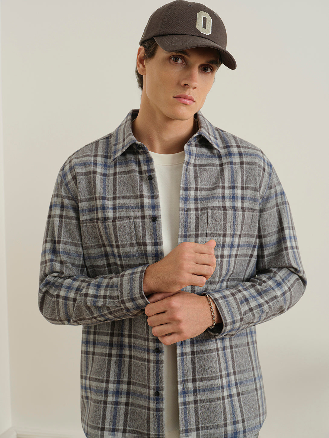 Varick Plaid Flannel Overshirt