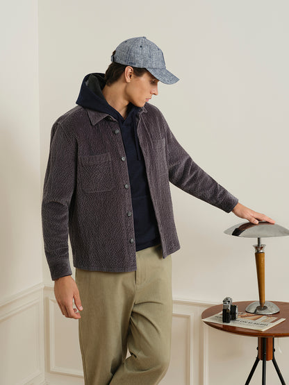 Vance Rippled Corduroy Overshirt