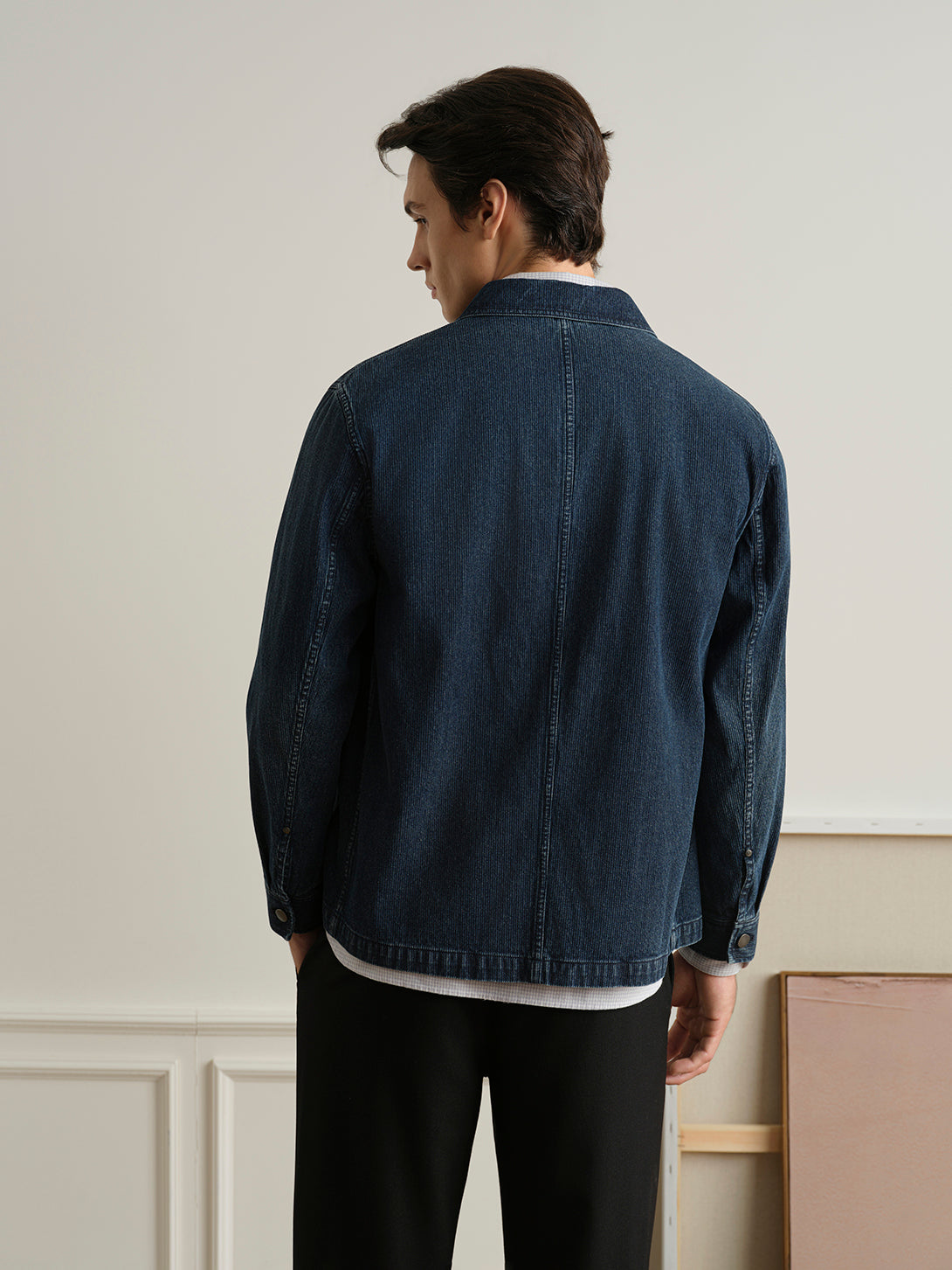 Remi Ripple Denim Jacket