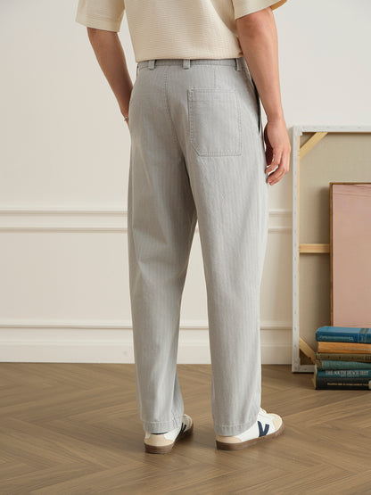 Wythe Vintage Herringbone Trousers