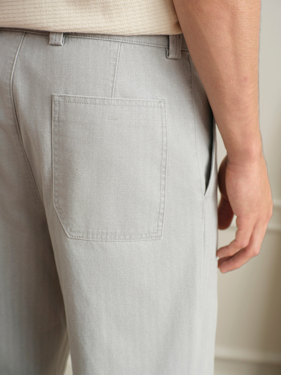 Wythe Vintage Herringbone Trousers