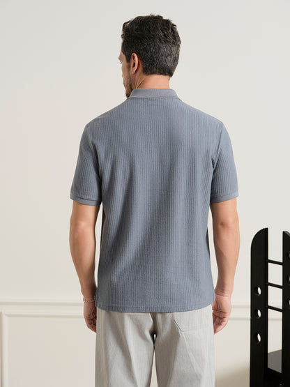 Sasco Jacquard Ripple Polo