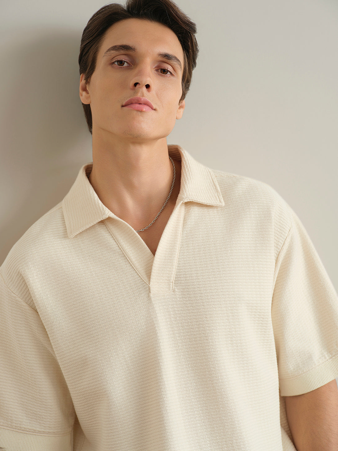Walker Sinuous Jacquard Polo