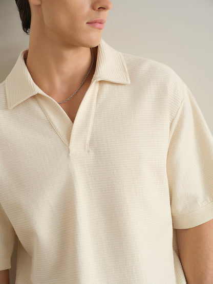 Walker Sinuous Jacquard Polo