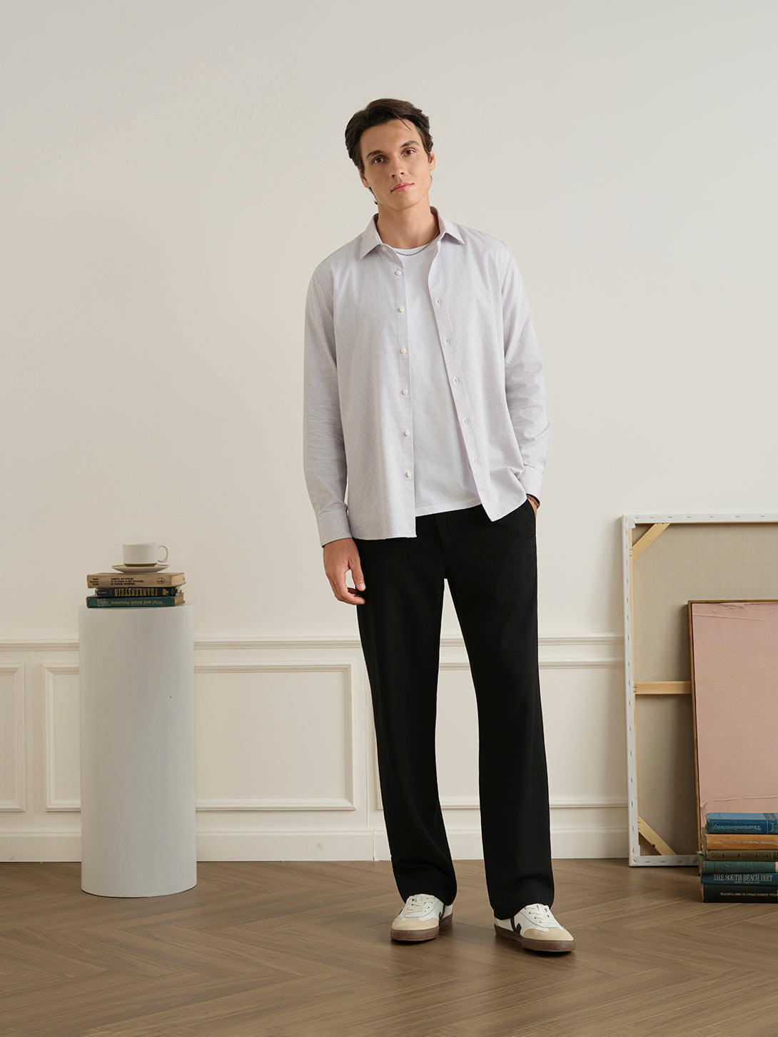 Adrian Dobby Gingham Shirt