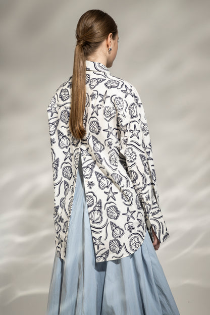Seashell Slit Shirt