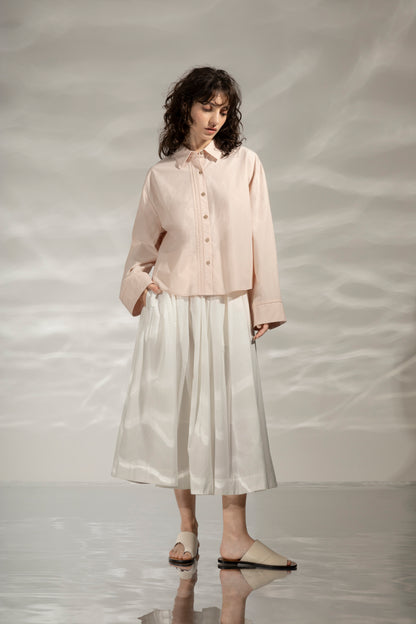 Bell Sleeve Boxy Shirt