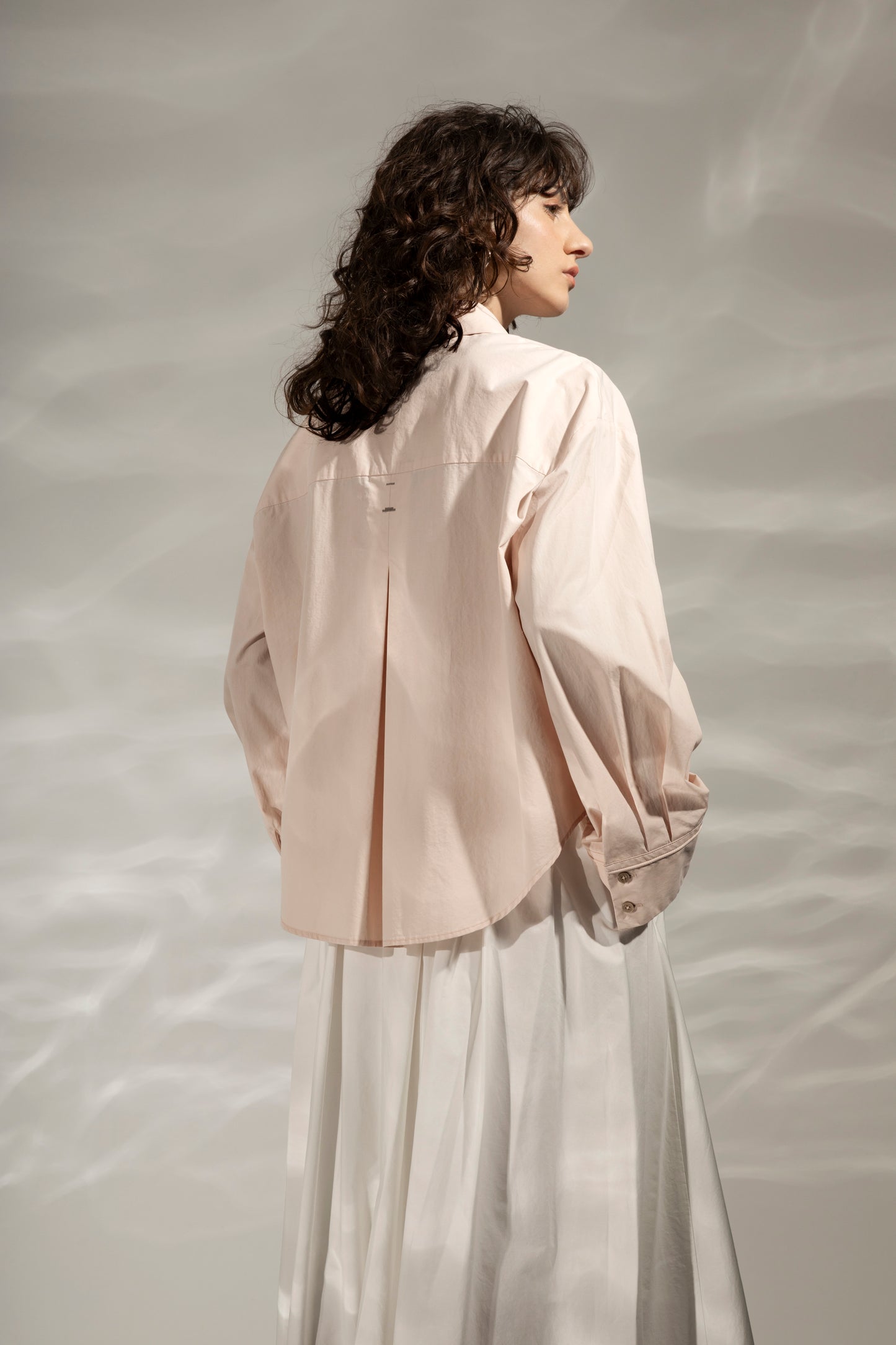 Bell Sleeve Boxy Shirt