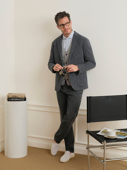 Perry Woollen Honeycomb Blazer
