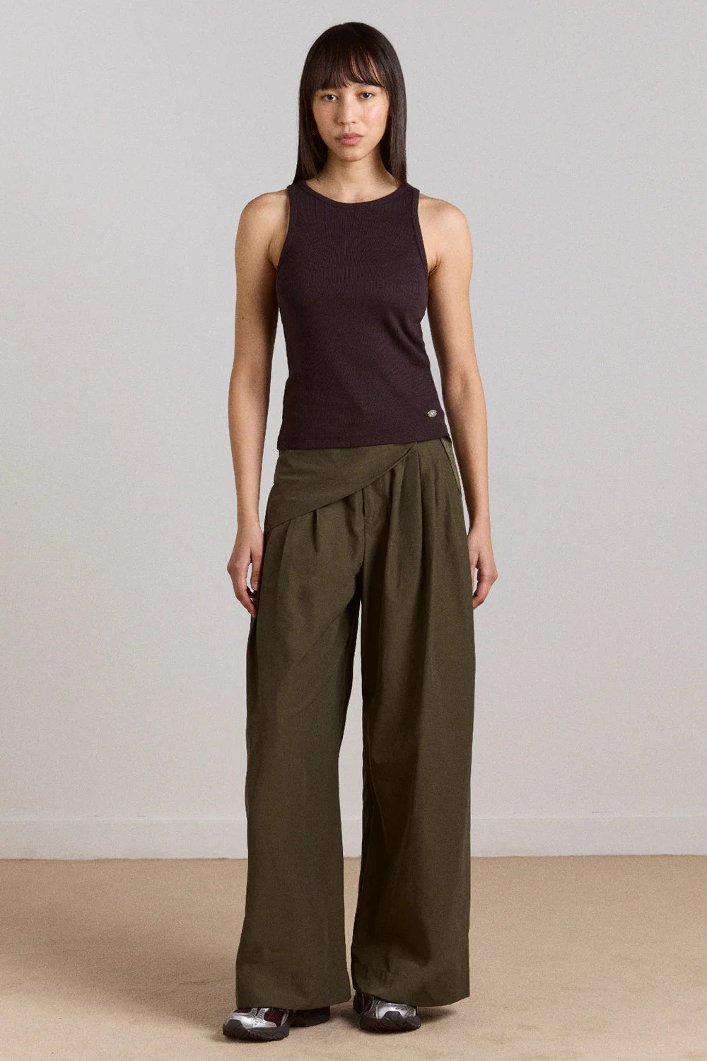 Fabia Trouser-Khaki