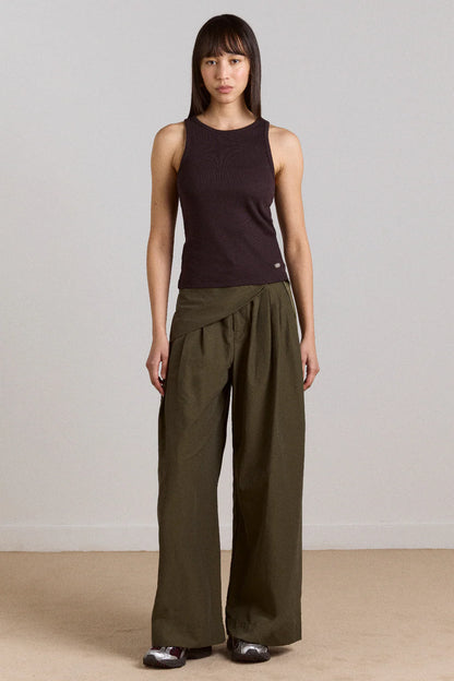 Fabia Trouser-Khaki